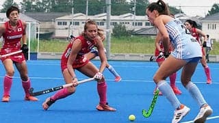 世界２位と互角　女子ホッケーさくらジャパン、アルゼンチンと引き分け