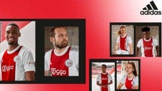 アヤックスが以前のエンブレムに回帰した新ユニフォームを発表！背中には背番号のみ 