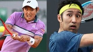 西岡/ 内山ペア 4強ならず