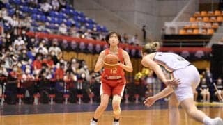 女バス日本代表、堅守速攻で世界6位ベルギー代表破る