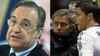 音声データ流出のペレス会長、C・ロナウドとモウリーニョを酷評「2人とも異常者」