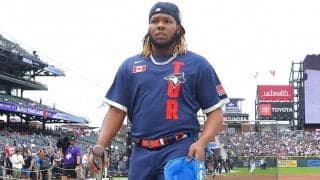 【MLB】「こんなの見たことない」球宴MVPゲレーロJr.の“家族愛”溢れる奇抜ミットにファン喝采