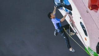 本日からクライミングW杯リード第4戦。フランス・ブリアンソンで