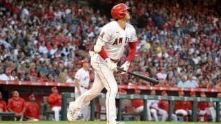 【MLB】大谷翔平、9回2死から反撃の弾丸2点適時打　1点差に迫り本拠地4万人が大熱狂