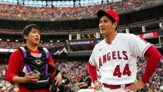 【MLB】大谷翔平とともに水原通訳の人気爆発　クールな舞台裏写真は「スナイパーみたい」