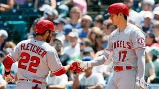 【MLB】大谷翔平との相乗効果？　エ軍の“切り込み隊長”フレッチャーが25試合連続安打