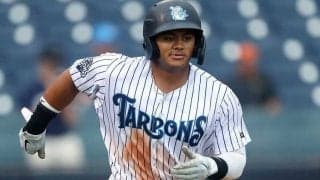 【MLB】ヤ軍有望株の“不格好スライディング”　ドタバタ姿にファン親近感「月曜の朝の私」