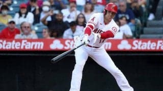 【MLB】大谷翔平、菊池雄星との花巻東対決で遊飛、見三振、空三振　34号本塁打でるか