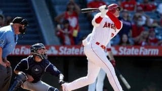 【MLB】大谷翔平の“激低ボール”打ち34号に実況も仰天　「投球の位置を見てください！」