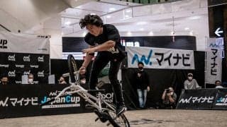 男子エリートクラスは弱冠19歳 早川起生が初優勝 「マイナビ Japan Cup」BMXフリースタイル フラットランド