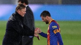 バルサ指揮官クーマン、再契約間近と噂のメッシを絶賛！「バロンドール候補だ」