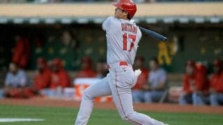【MLB】大谷翔平、外野手も慌てた弾丸187キロ二塁打に米衝撃「ハハハハ、ワォ」「!!!」