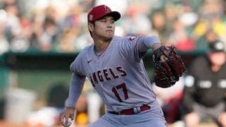【MLB】大谷翔平、3回ピンチも“126発男”斬り　最速160キロ、打席では弾丸187キロ打