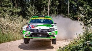 WRCエストニア：WRC2はアンドレアス・ミケルセンが優勝し選手権首位に浮上