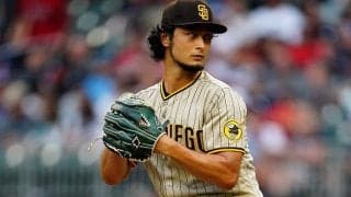 【MLB】ダルビッシュ、黒田氏に並ぶ日本人2位タイの通算79勝なるか？　5回まで1失点の好投