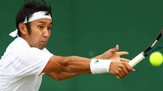 内山靖崇 逆転勝ちで初戦突破