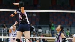 女子バレー江畑幸子が語る、セッター佐藤美弥との秘話。よく対戦した小中時代、同じ学校に通った高校時代