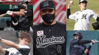 正念場を迎えた安田、這い上がってきた藤原…　ロッテ井口監督の巧みな若手育成法