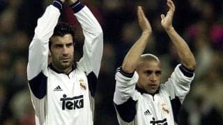 大きな子供と小さな大人!OBクラシコの前にフィーゴがロベカルをいじる!「フィーゴはジョーカー」