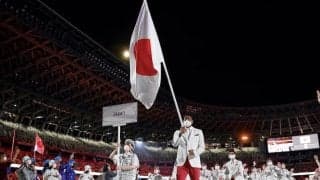 開会式で日本選手団の旗手を務めた八村塁「昨日は忘れられない夜でした！」