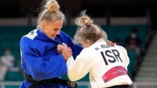 モデル柔道家ビロディド、銅メダル直後の涙にSNS感涙「悔し涙が綺麗」「心も美しい」