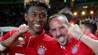 アラバとリベリが仲良くトレーニング!チームは変わっても絆は変わらず！