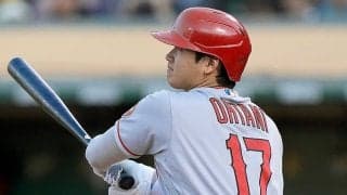 【MLB】大谷翔平、第1打席で183キロ右中間二塁打→先制生還　2戦ぶり先発で3試合ぶり安打