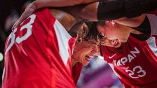 富永延長劇的決勝レイアップ！ 3×3男子日本代表歴史的五輪初勝利