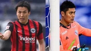 日本代表のレジェンド、MF長谷部誠とGK川島永嗣が対決後に2ショット「まこが反対のチームにいるのはいつぶりだろうか」
