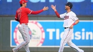 【MLB】大谷翔平は敵地でも大人気　ツインズ選手から握手＆記念撮影「見られて嬉しい」