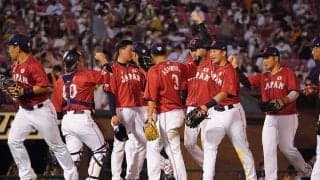 侍ジャパン、巨人に11安打5得点で快勝！　田中将ら6投手で2安打完封リレー