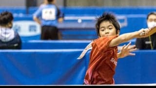 卓球小学生たちの夏、閉幕　川上流星が男子ホープスの部で栄冠＜卓球・全日本ホカバ4日目＞