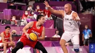 3x3男子日本代表…富永啓生&保岡龍斗の2ポイントが光るも、ラトビアに敗れ2連敗