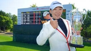 今季4勝目の申ジエ「北海道のファンの皆さんの前でプレーができて嬉しかった」