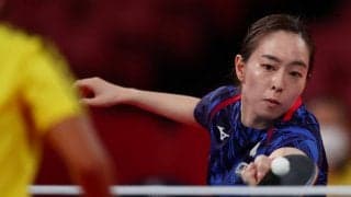 【東京五輪・卓球】石川佳純、苦しみながらもベスト16進出　悲願の初メダルに向け白星発進