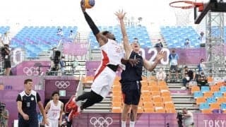 3x3男子日本代表…アイラ・ブラウンが豪快ダンクで存在感を放つもROCに敗戦