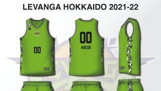 「EGOZARU」がレバンガ北海道の新ユニフォームデザインを発表