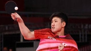 【東京五輪・卓球】張本智和「辛さの中にも楽しさはちゃんとあった」五輪初白星に安堵