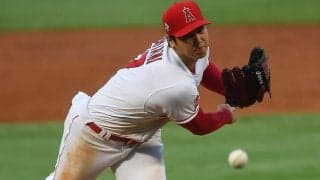 【MLB】大谷翔平、米自己最多5勝目の権利を持って降板　7回無四球1失点、今季100K到達