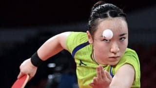 【五輪卓球】伊藤美誠、2つ目の金へシングルス初戦突破　22歳差対決制す