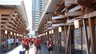 選手村の“全容”を米五輪選手が紹介　無料自販機などに海外反響「楽しそうな場所だ」