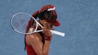 大坂なおみ3回戦敗退、「プレッシャーが大きすぎた」と涙［東京オリンピック2020］