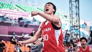 3x3男子日本代表、苦難の末に中国代表に劇的KO勝ちで6強入り決定