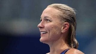 池江璃花子の親友サラ、選手村の空と同じ“ピンク髪イメチェン”に反響「桜のようだ」