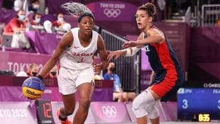 3x3女子日本代表がフランスに惜敗…最後のシュートを決め切れず準々決勝敗退