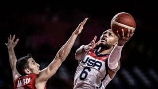 男子アメリカ代表がイランに54点差圧勝…リラードが21得点／東京オリンピック