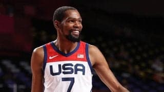 今大会で初勝利を手にしたデュラント「今日の試合では皆が超アグレッシブだった」