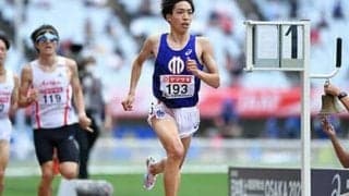 記録更新連発で3000ｍ障害に現れたヒーロー。三浦龍司は自身も驚く成長に「マイナー競技でも自分に合っている」