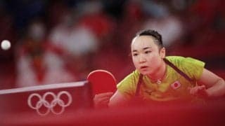 【五輪卓球】伊藤美誠、“日中黄金世代”対決に敗れる　銅メダル懸け3位決定戦へ