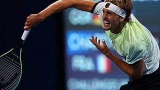 ズベレフ完勝で4強 ジョコ戦へ